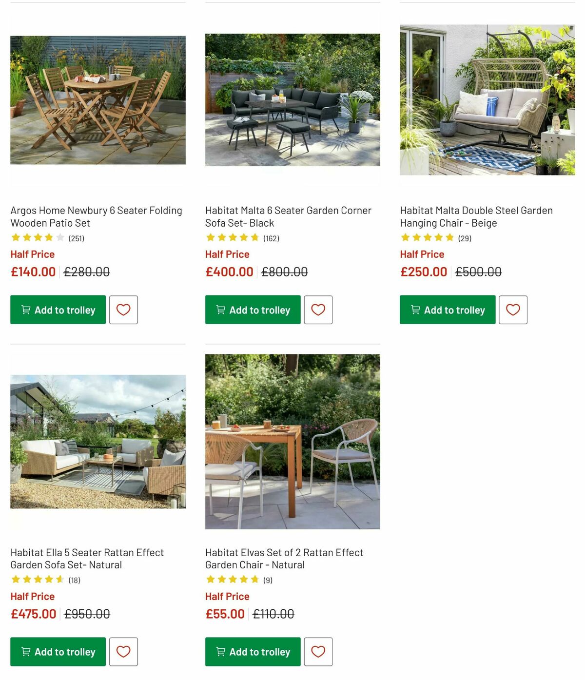 Argos Offers from 18 August