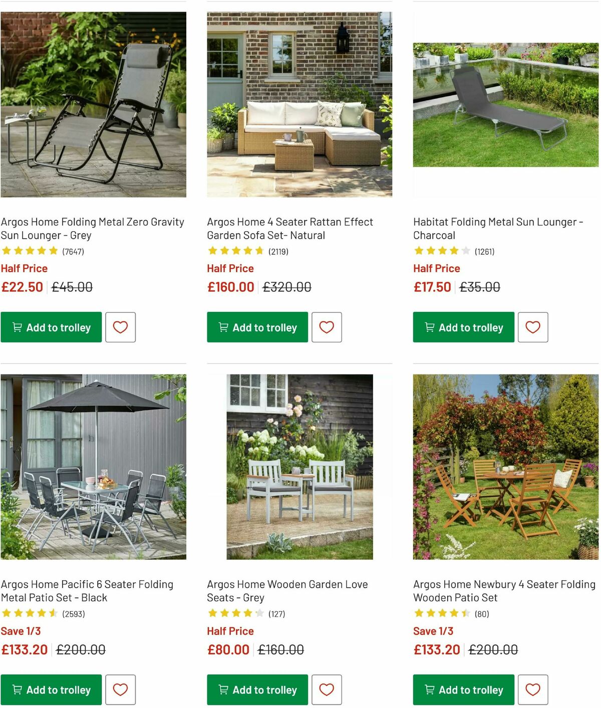 Argos Offers from 18 August