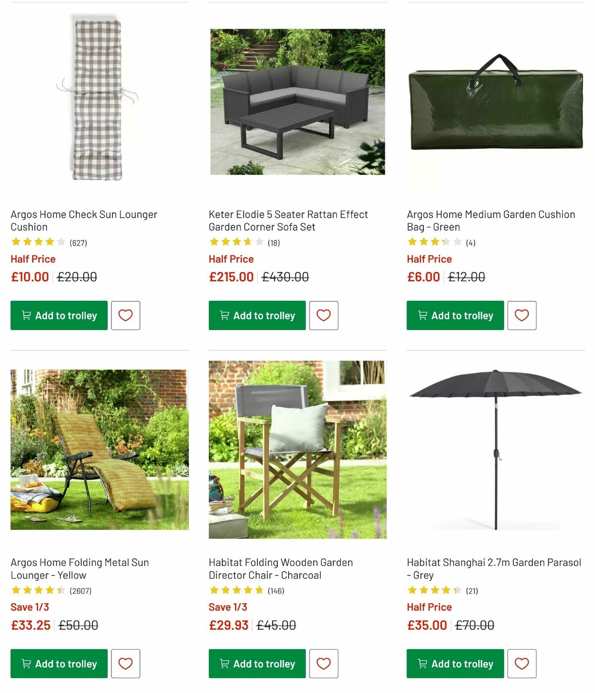 Argos Offers from 18 August