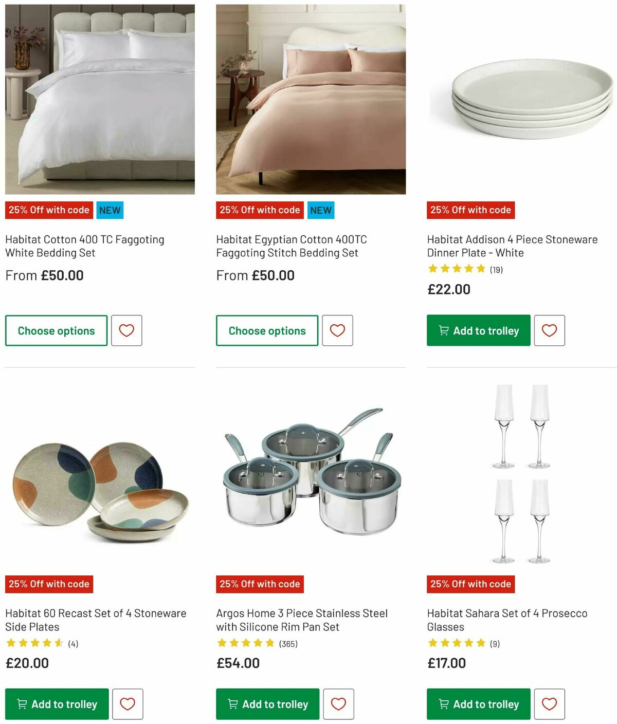 Argos Offers from 15 October