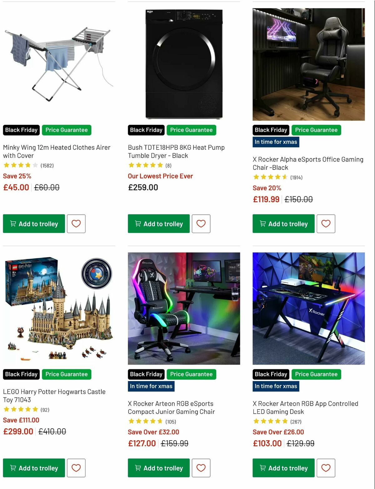 Argos Offers from 1 November