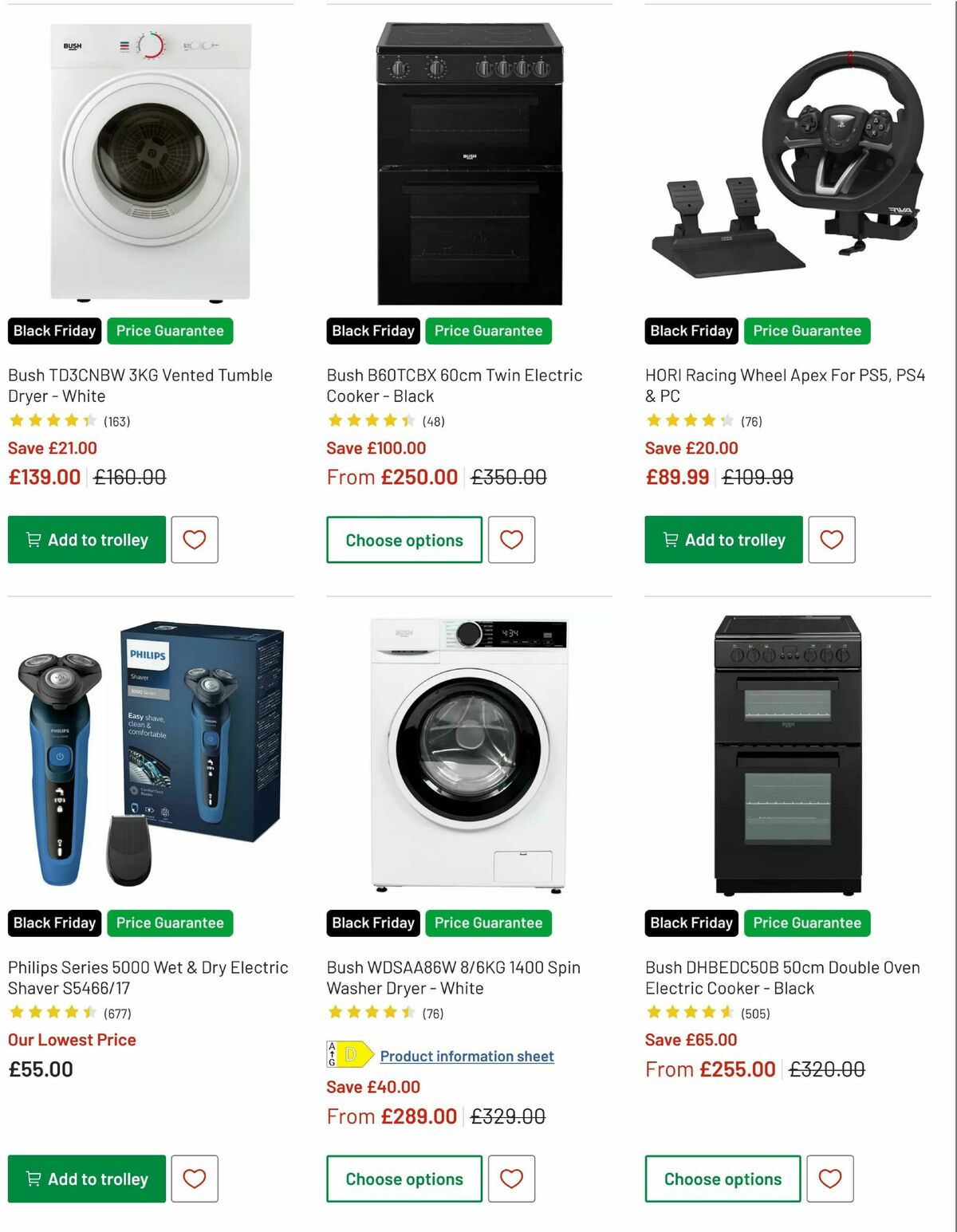 Argos Offers from 1 November