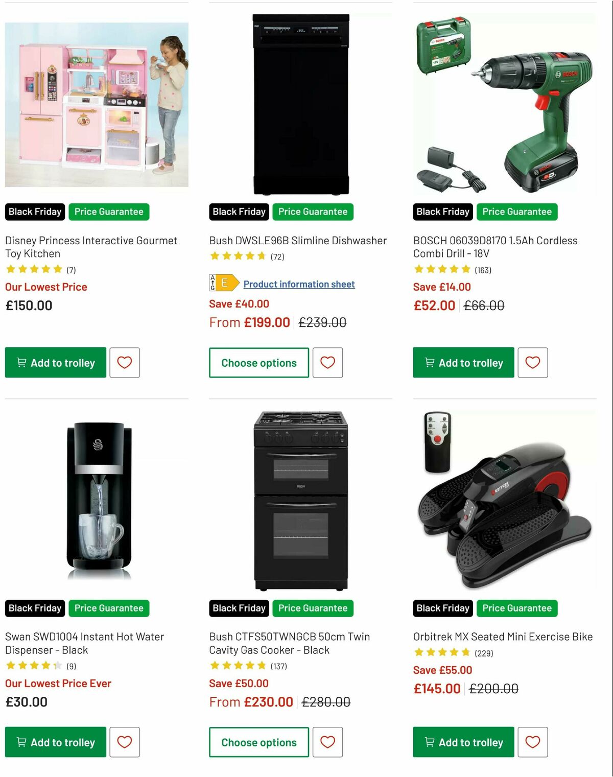 Argos Offers from 1 November