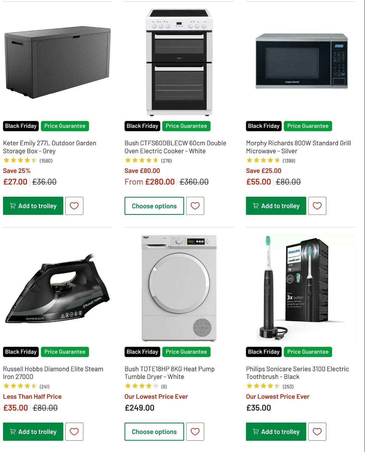 Argos Offers from 1 November