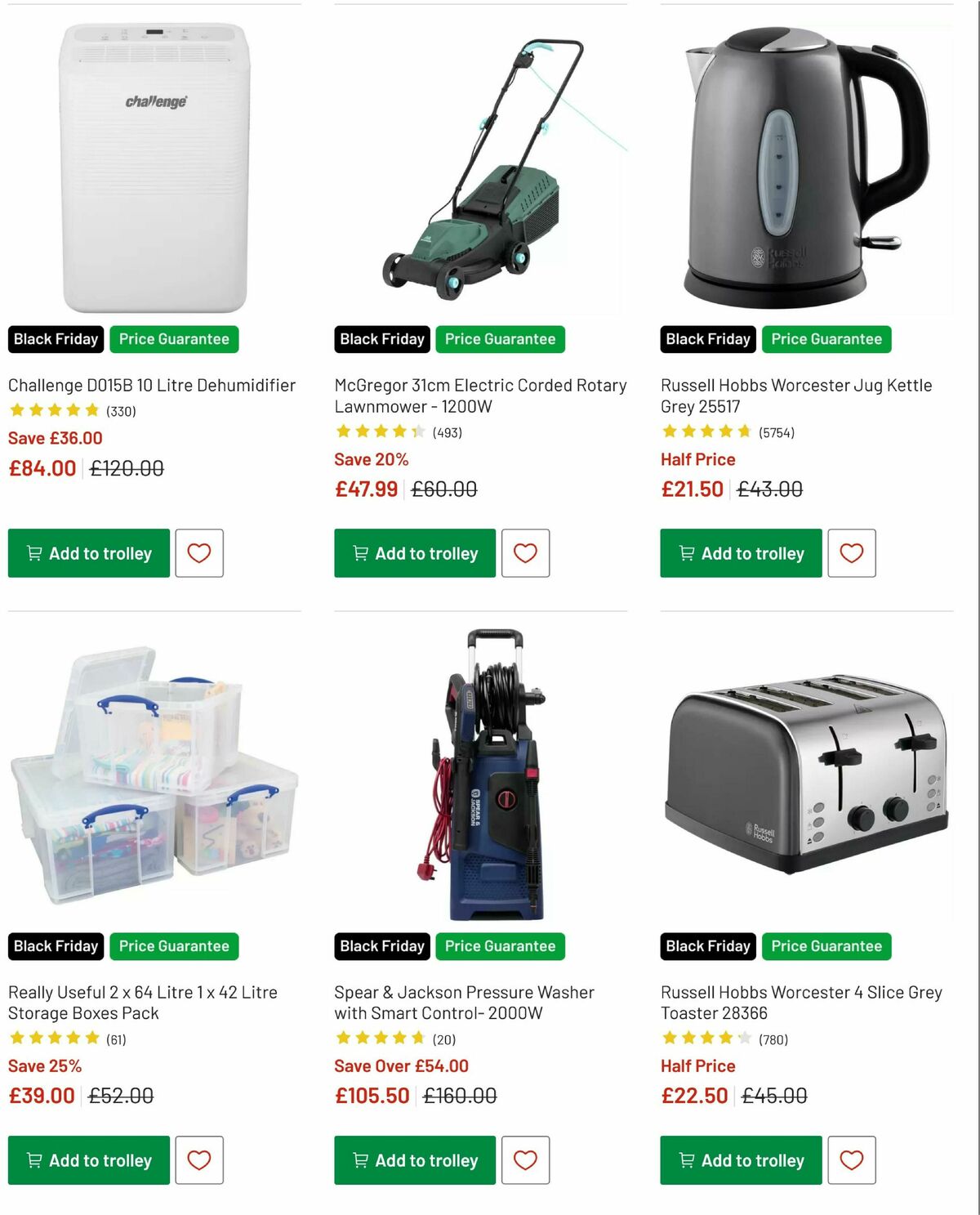 Argos Offers from 1 November