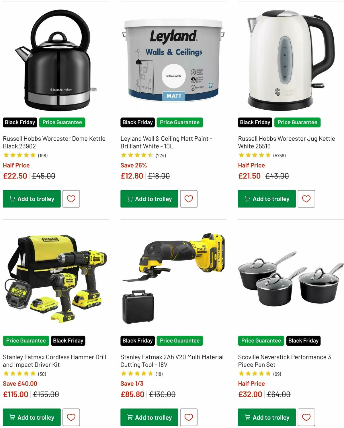 Argos Offers from 12 November