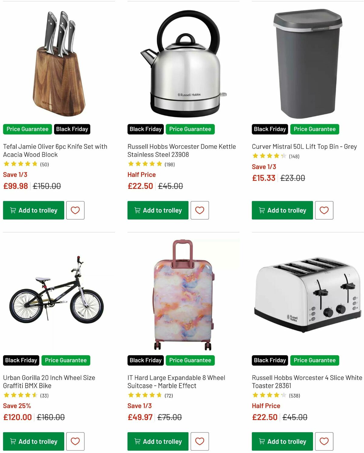 Argos Offers from 12 November