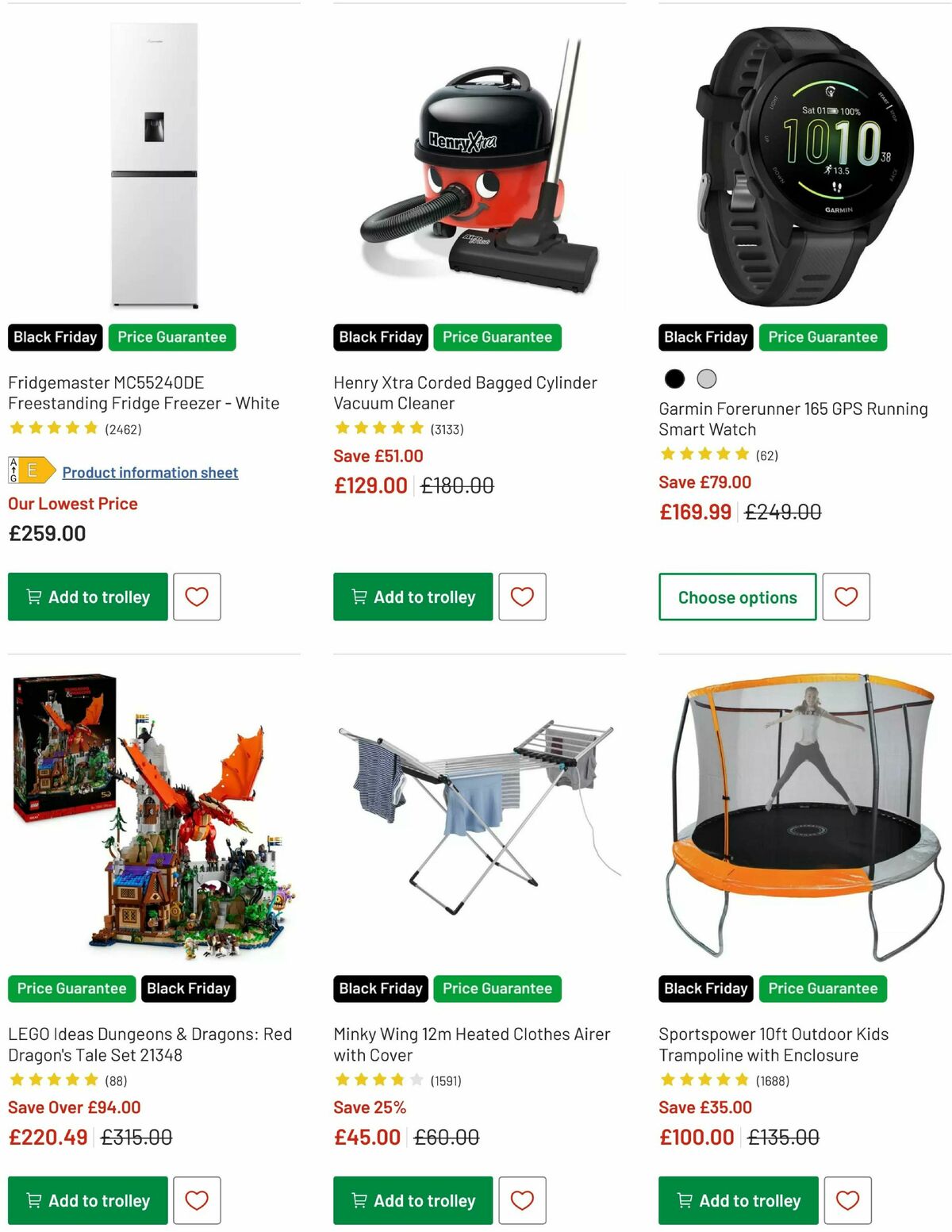 Argos Offers from 12 November