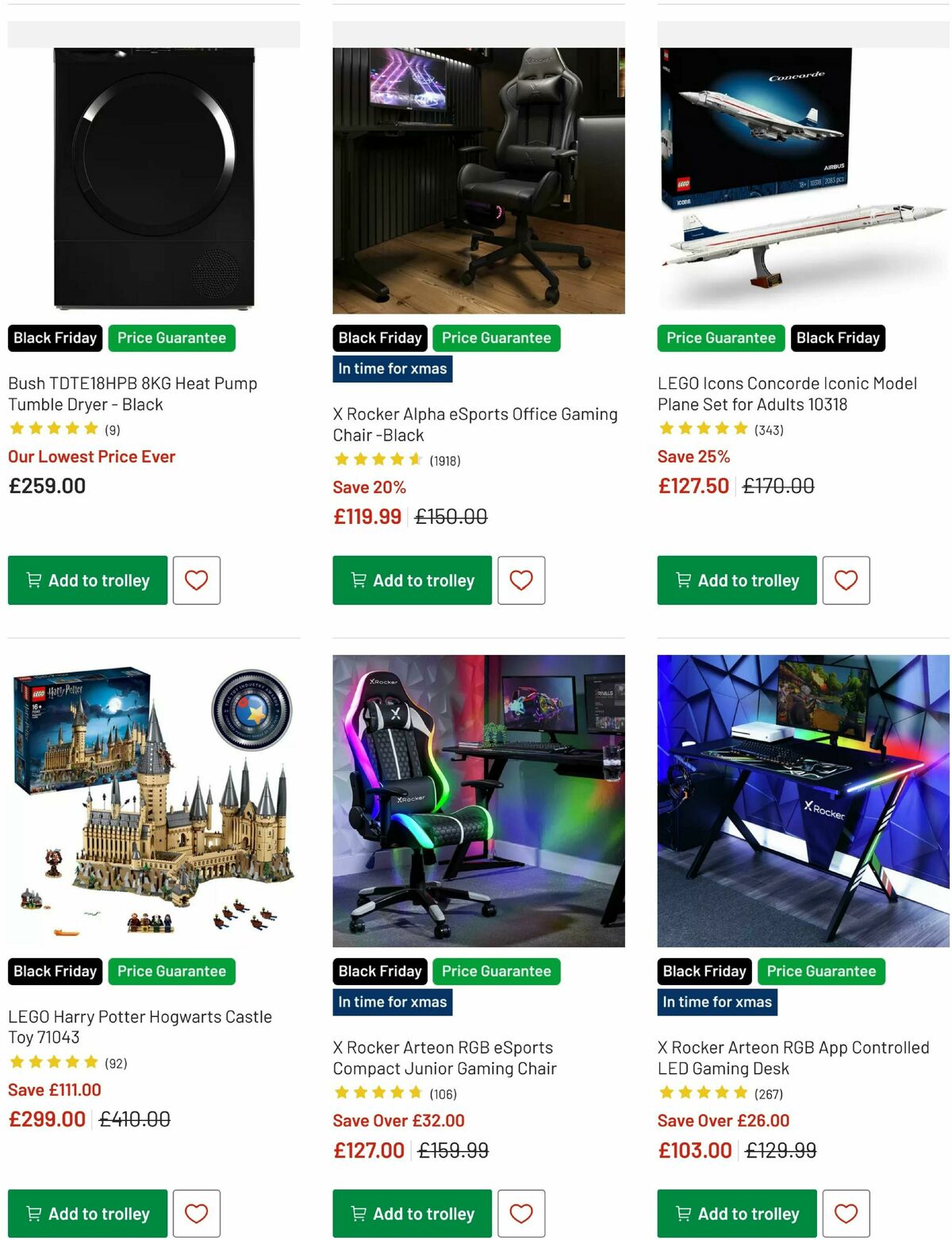 Argos Offers from 12 November