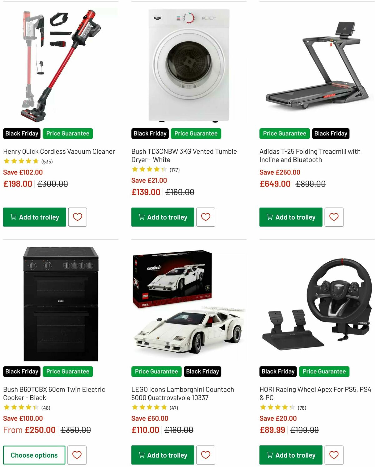 Argos Offers from 12 November