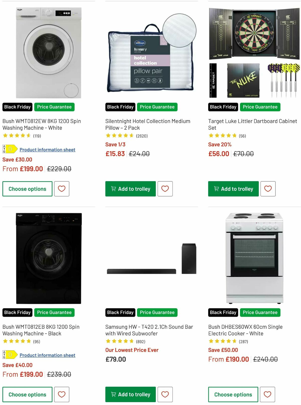 Argos Offers from 12 November