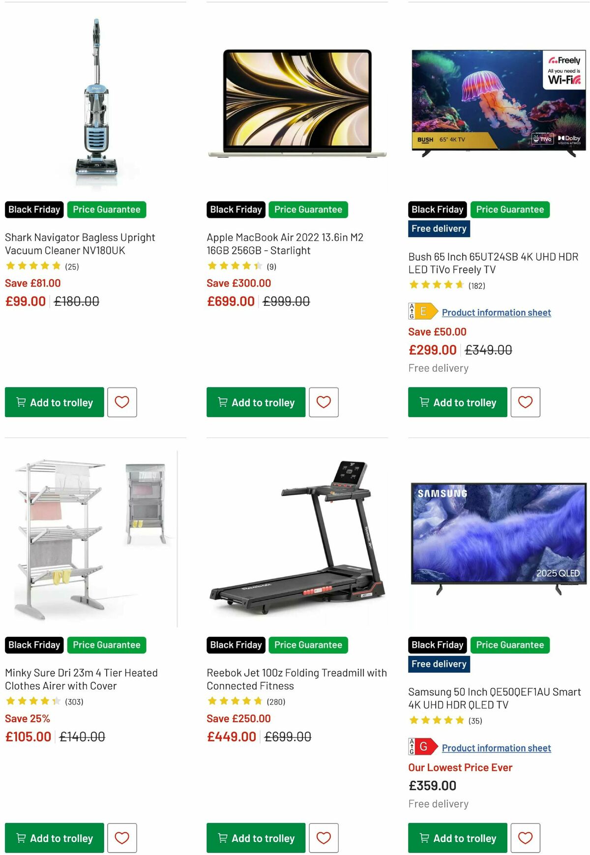 Argos Offers from 12 November