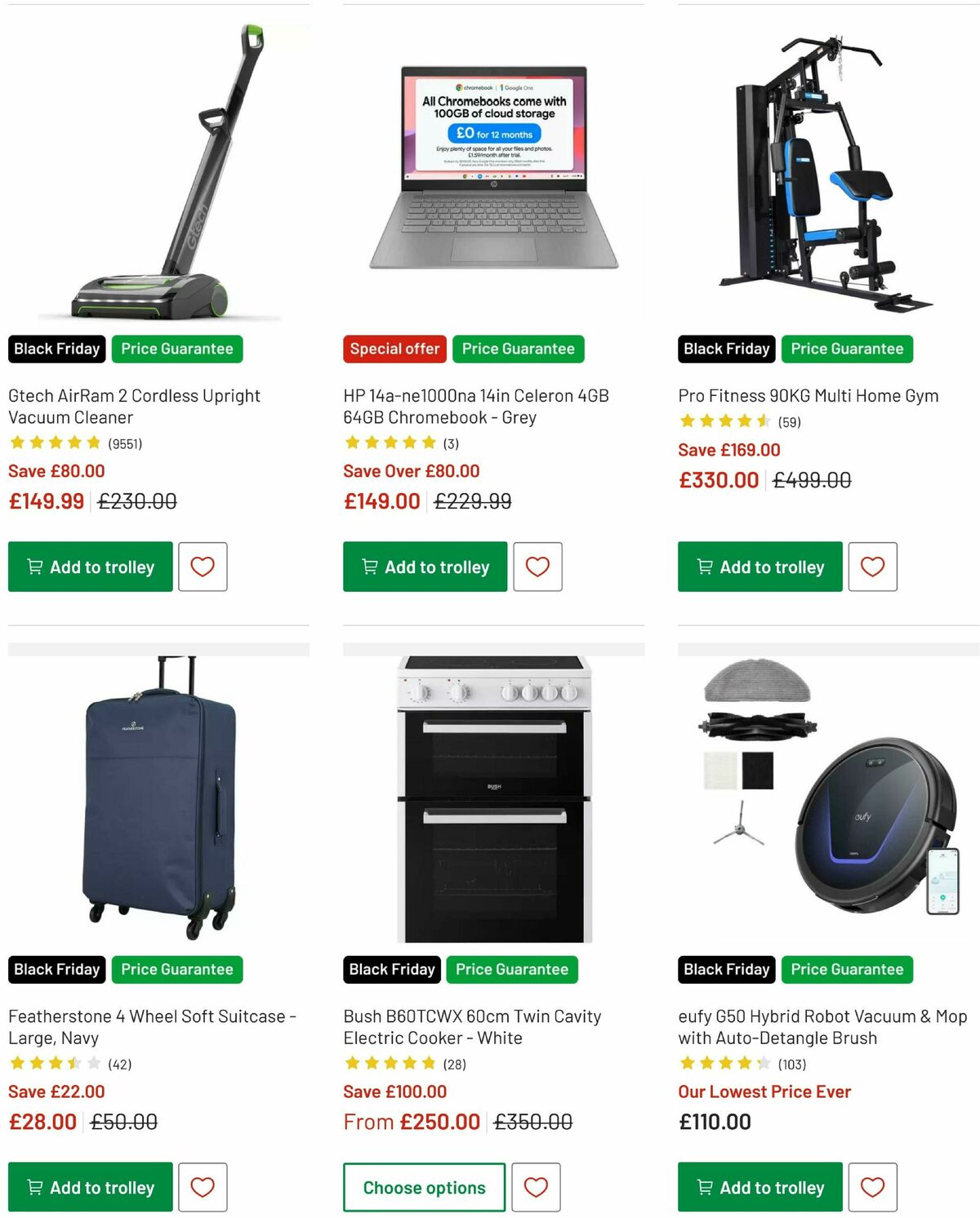 Argos Offers from 12 November