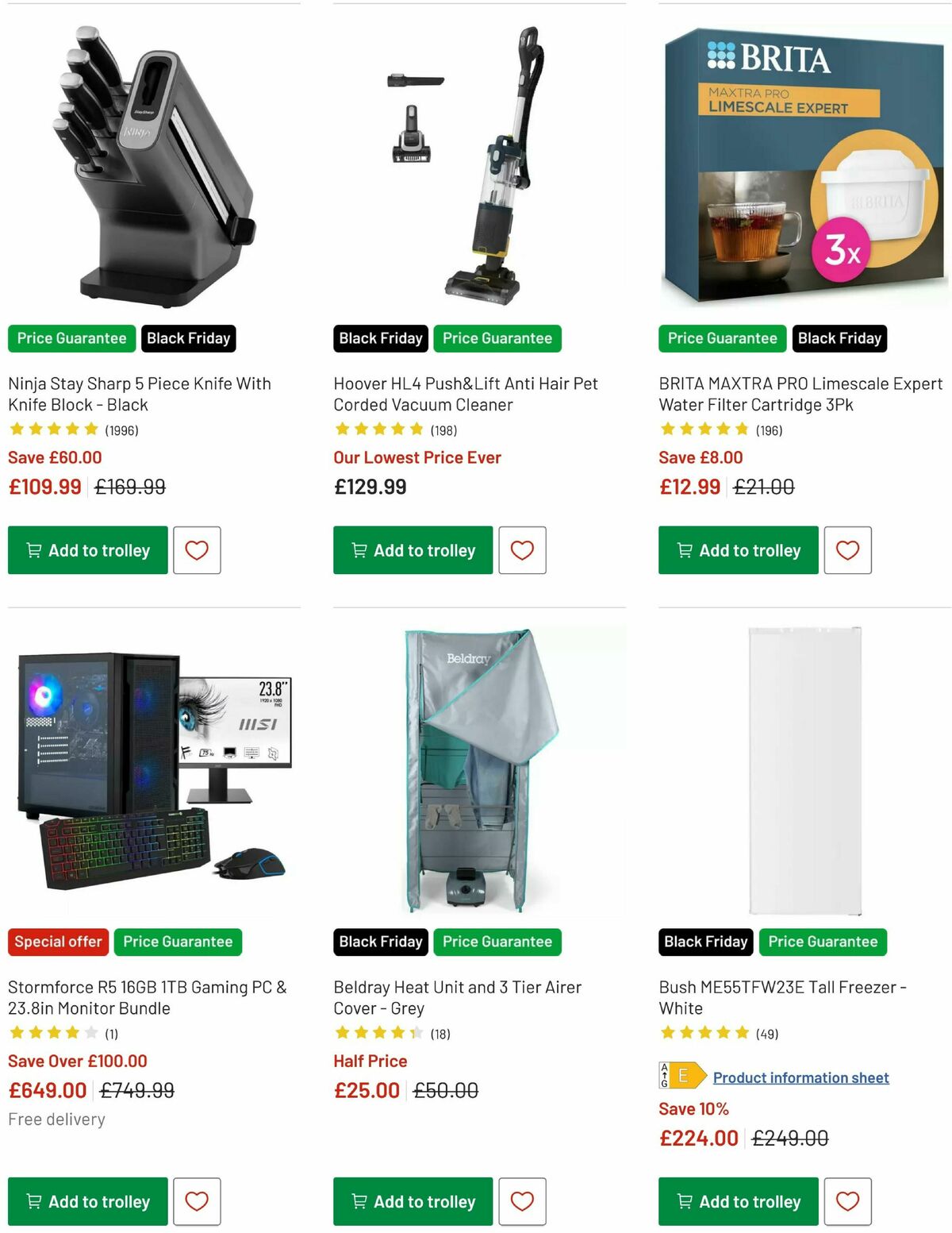 Argos Offers from 12 November