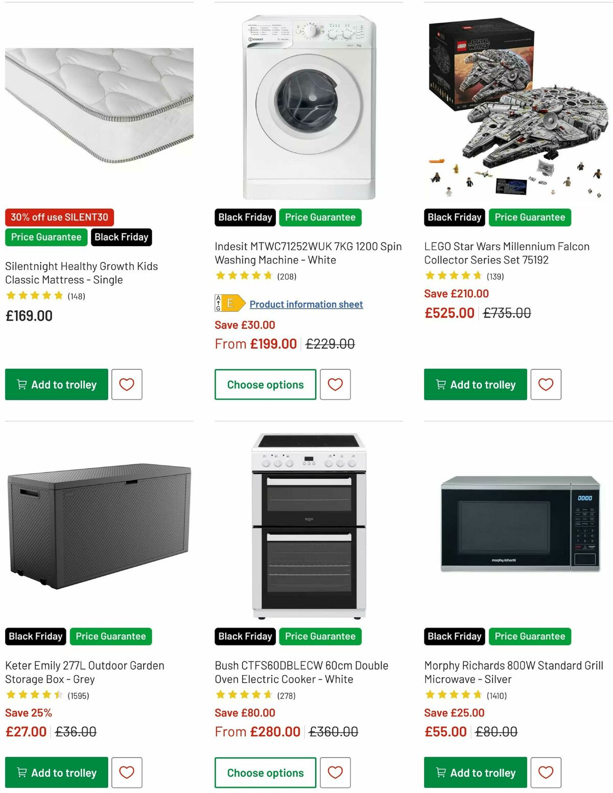 Argos Offers from 12 November