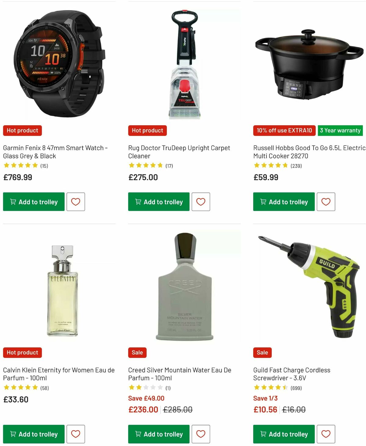 Argos Offers from 18 December