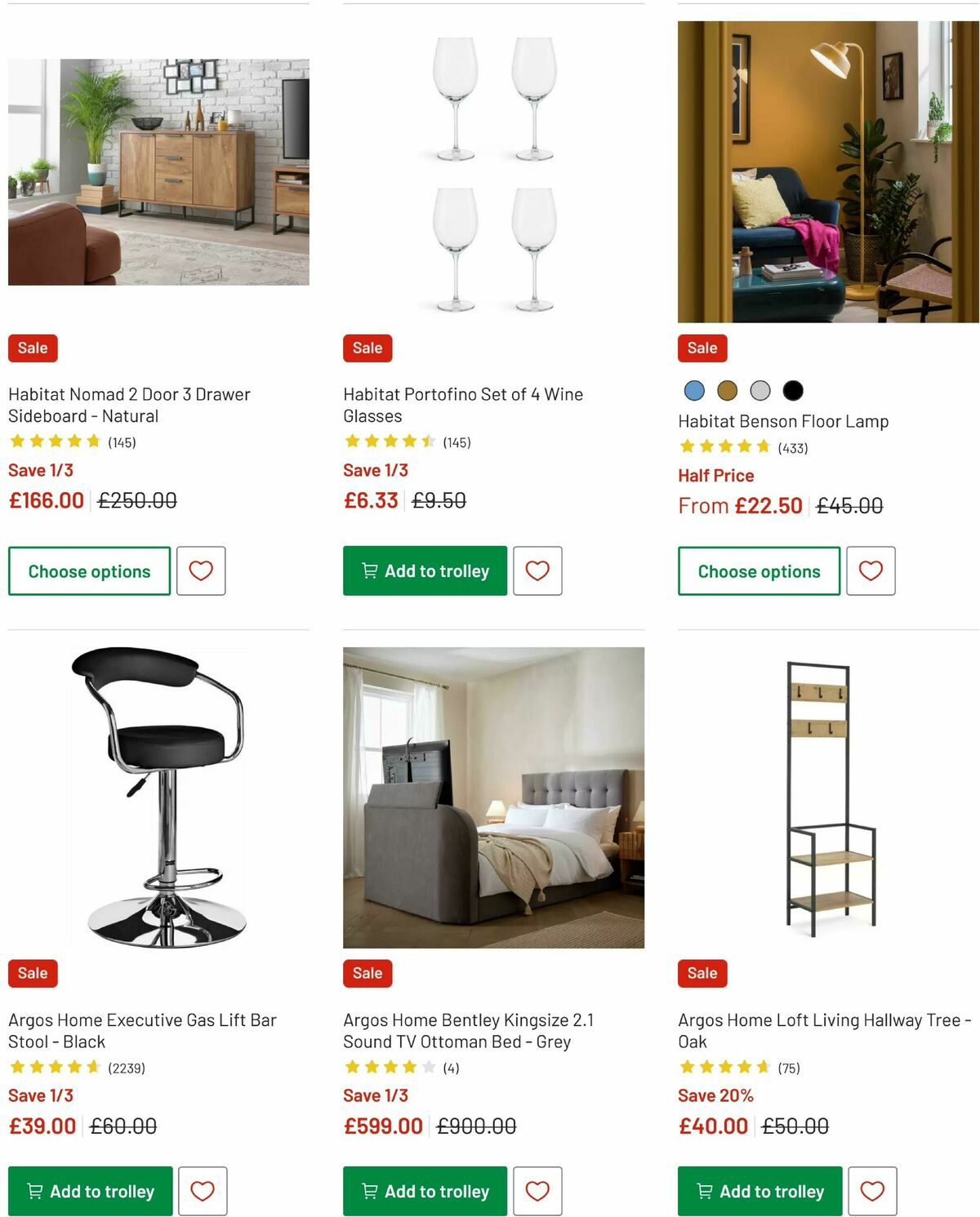 Argos Offers from 18 December