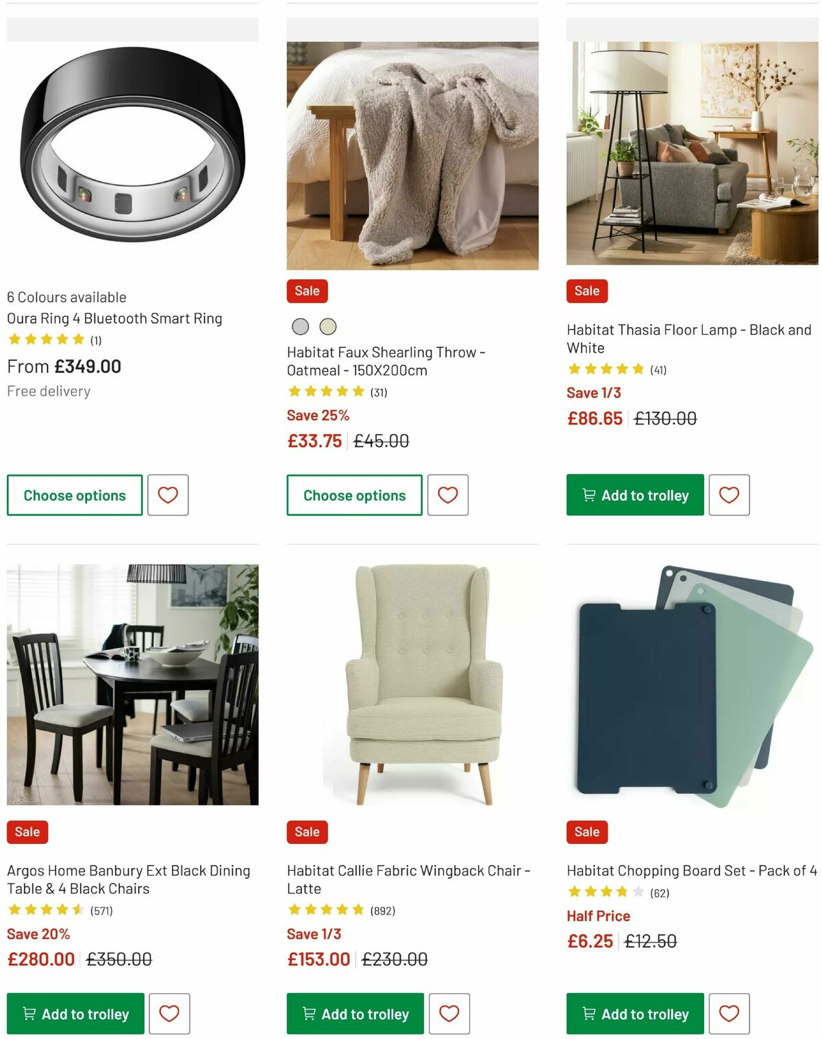 Argos Offers from 18 December