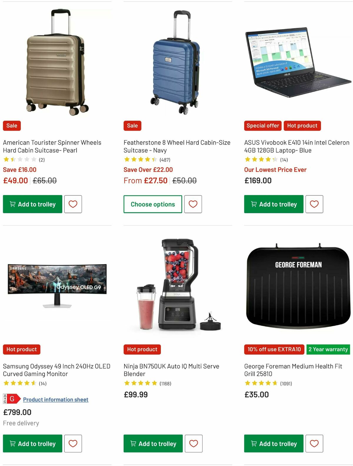 Argos Offers from 18 December