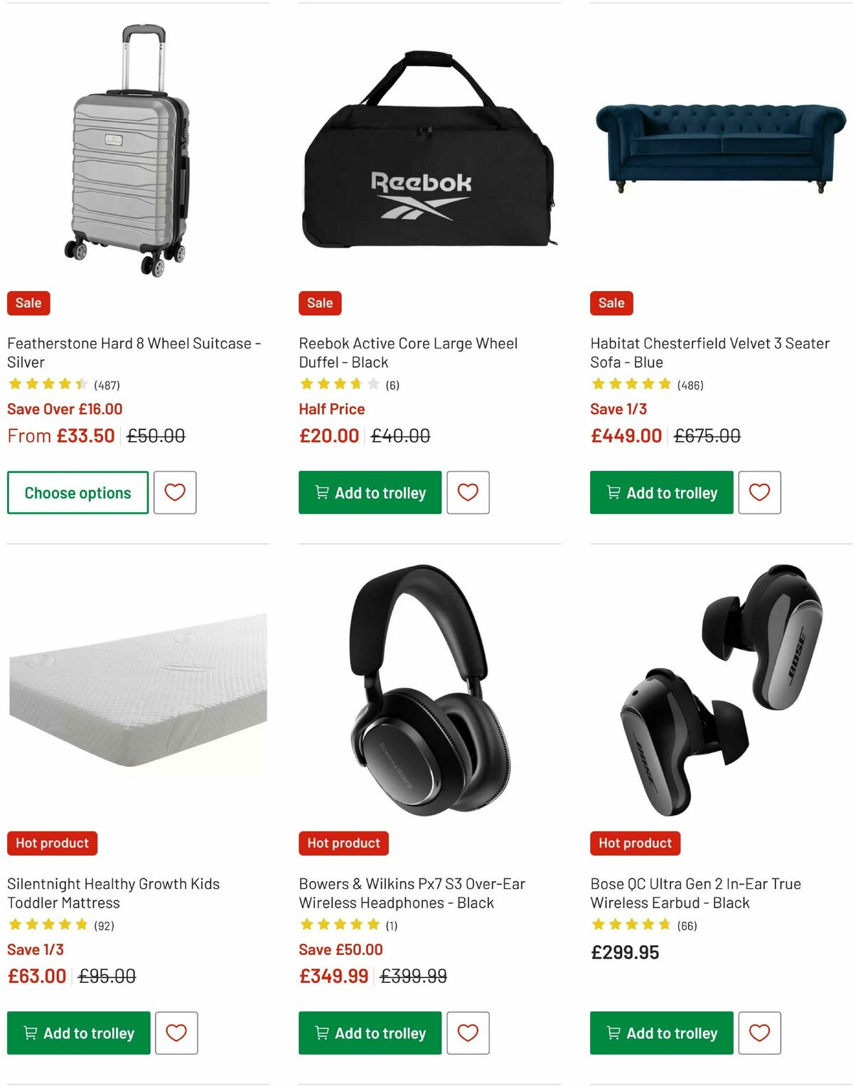 Argos Offers from 18 December