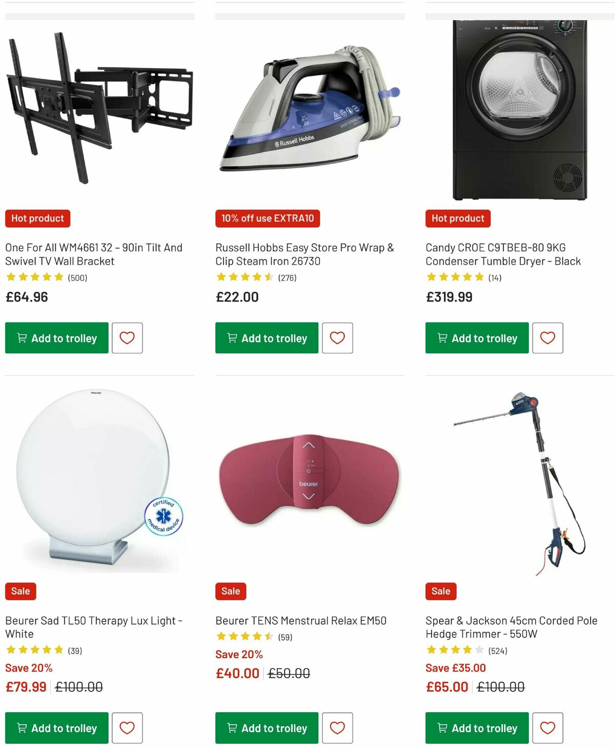 Argos Offers from 18 December