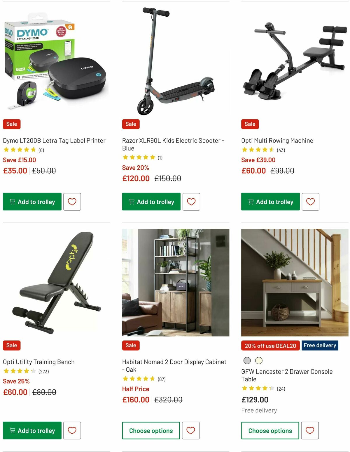 Argos Offers from 18 December