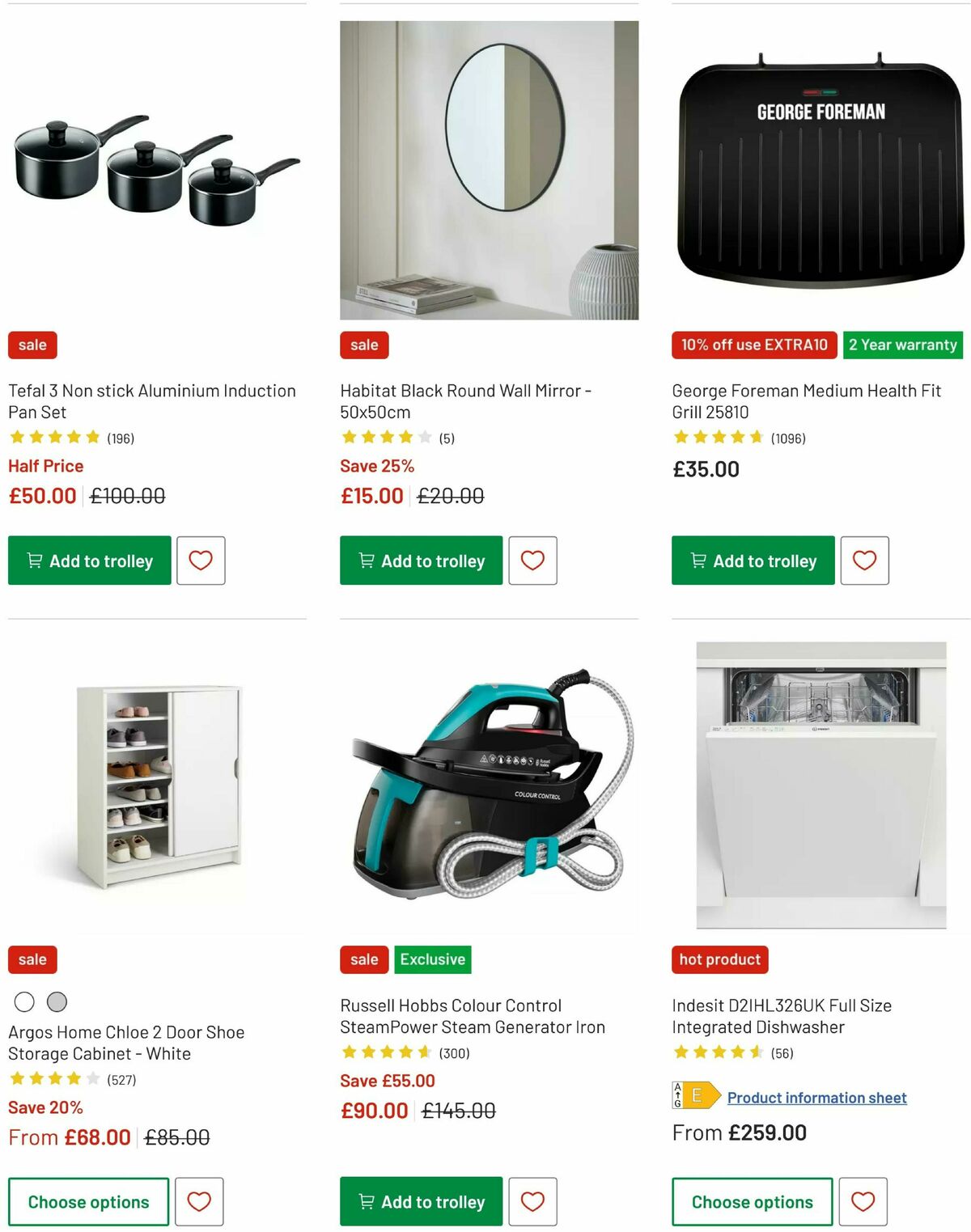 Argos Offers from 31 December