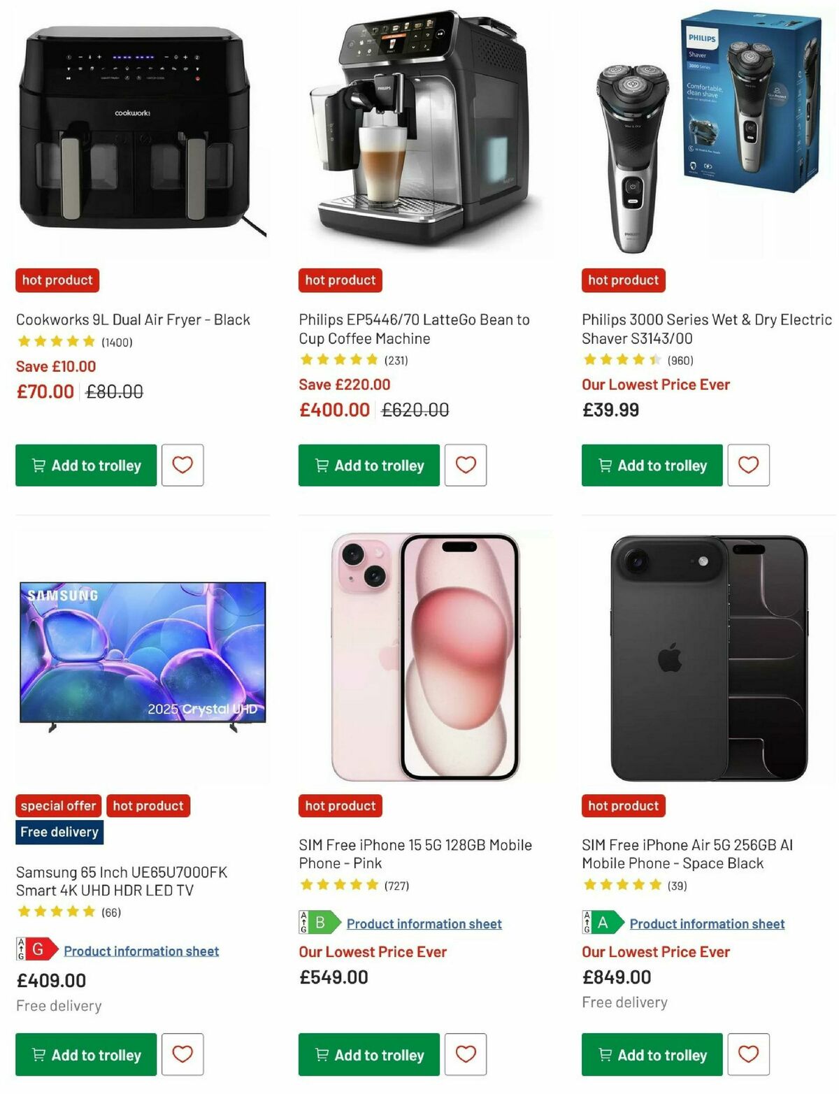 Argos Offers from 31 December