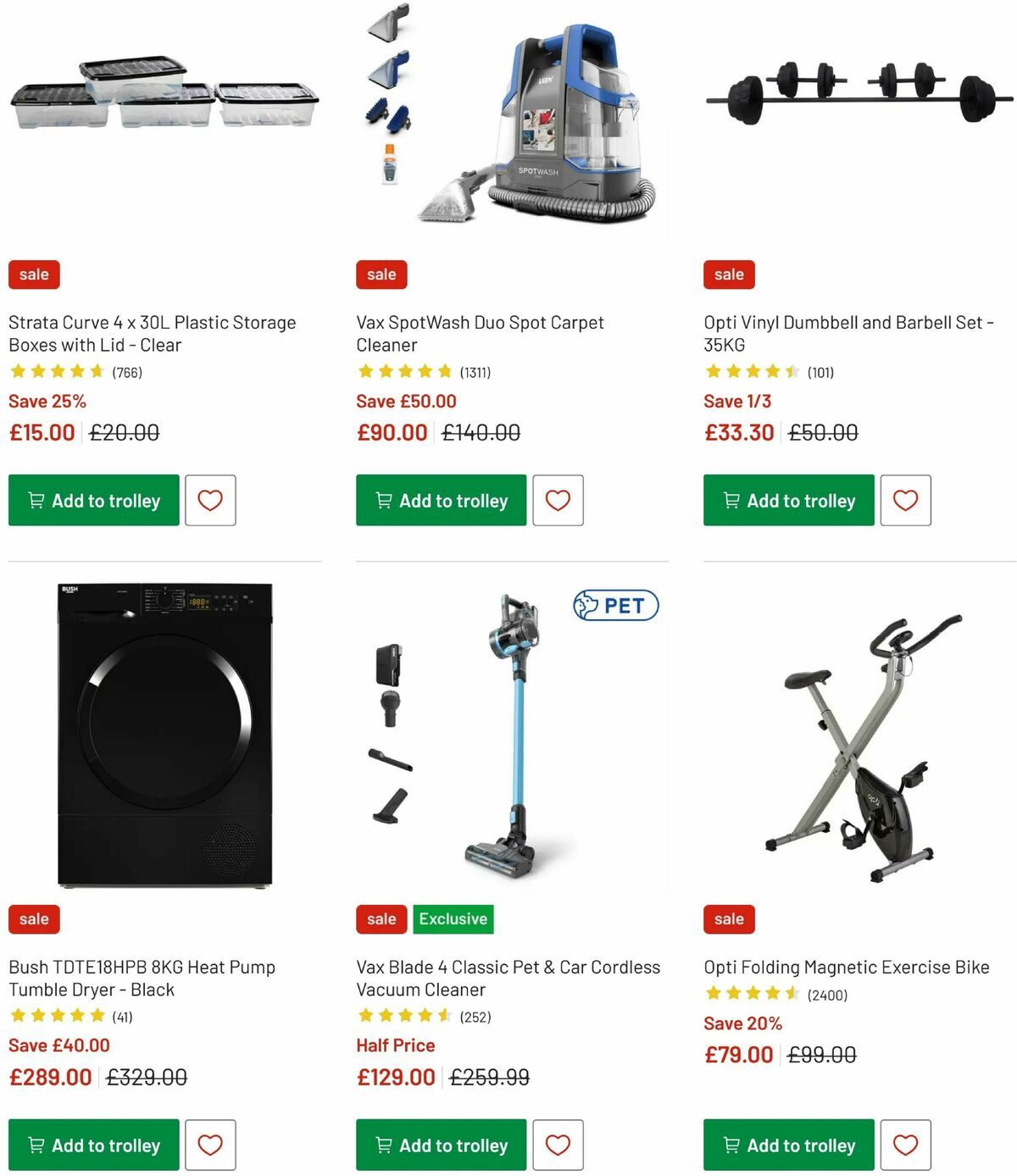 Argos Offers from 31 December