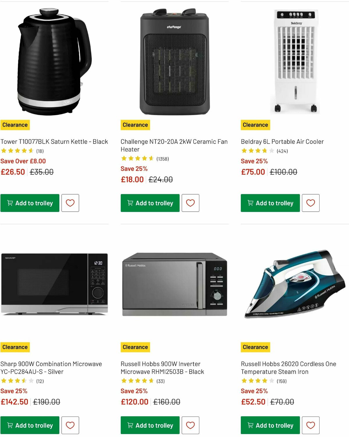 Argos Offers from 16 January