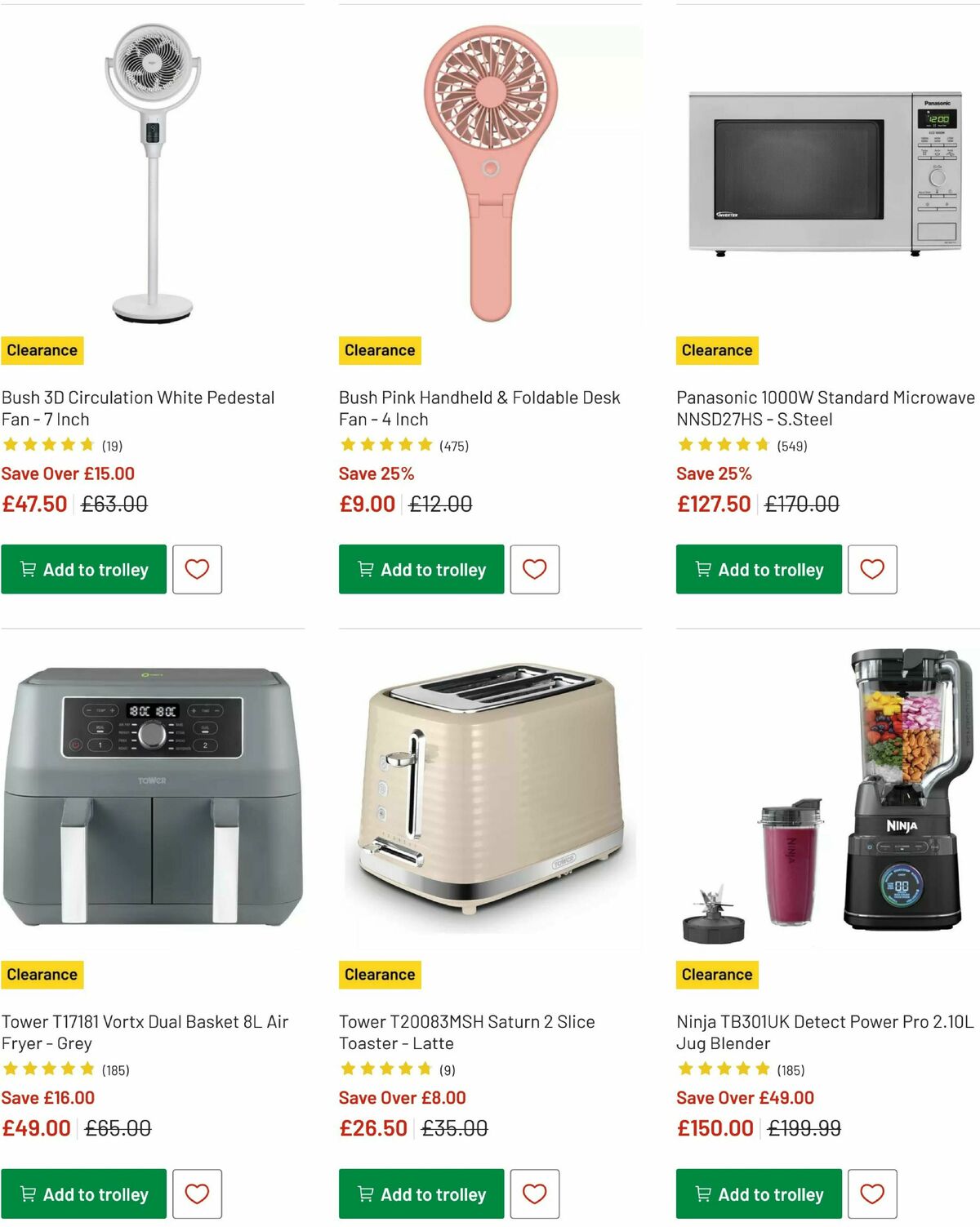 Argos Offers from 16 January