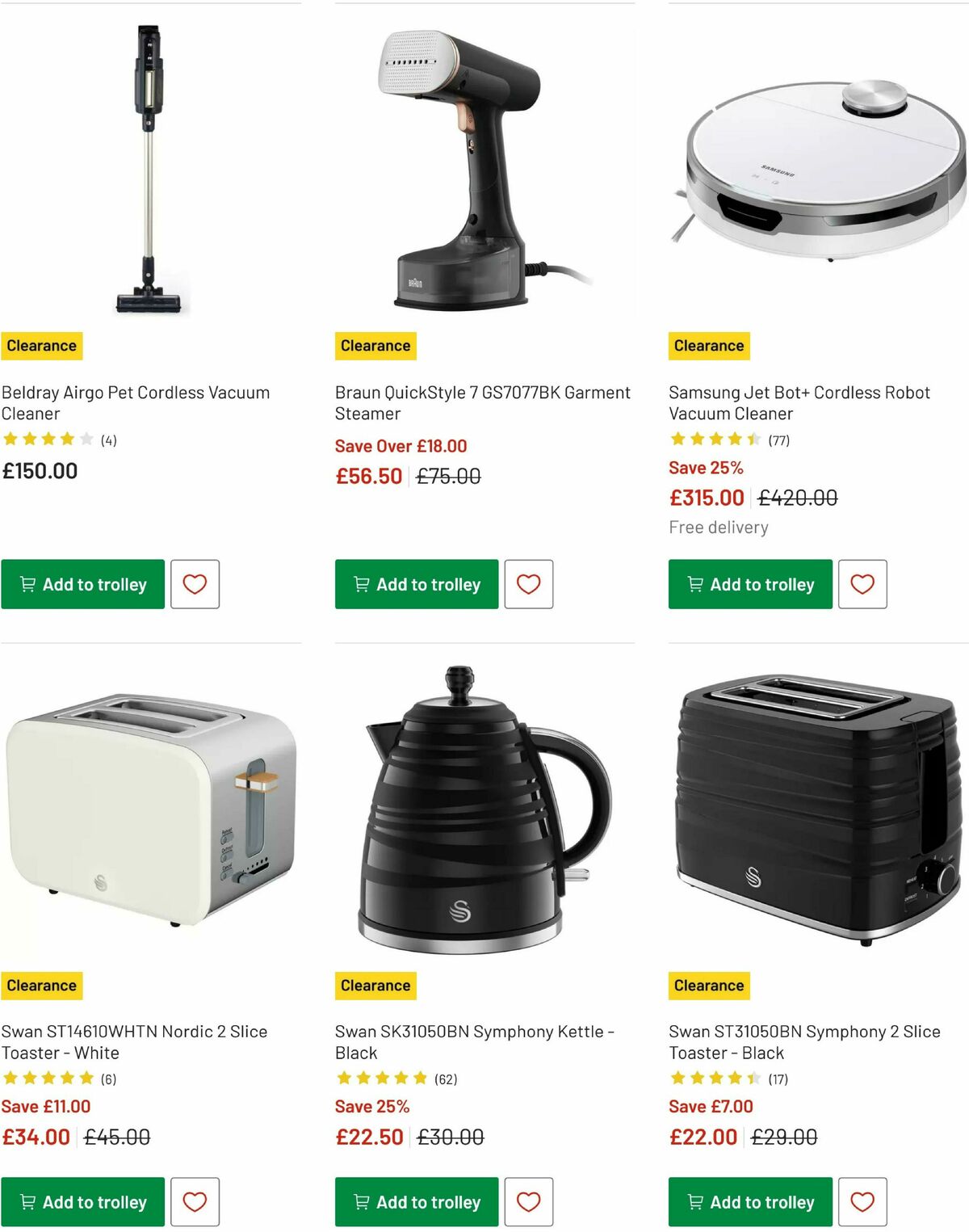 Argos Offers from 16 January