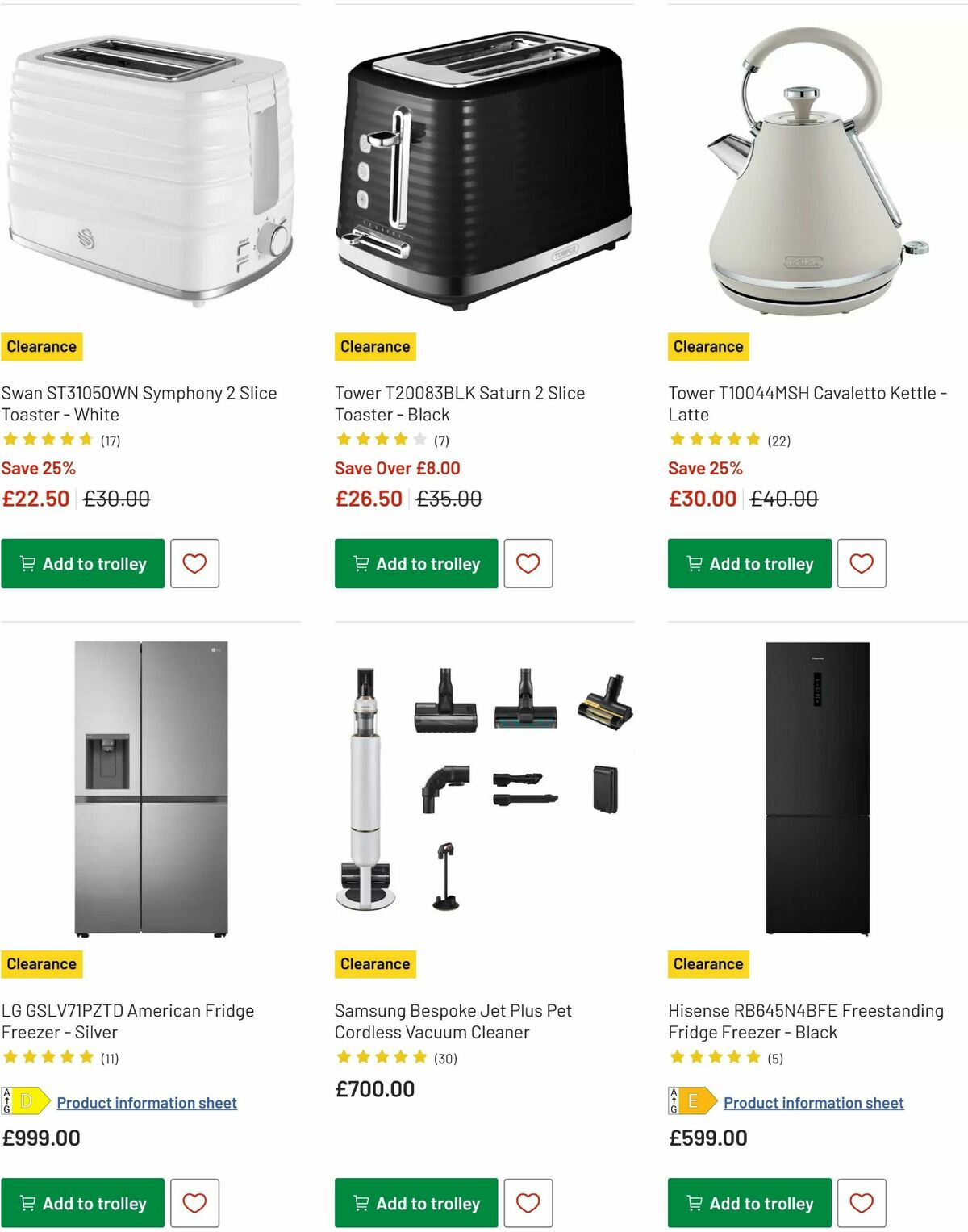 Argos Offers from 16 January