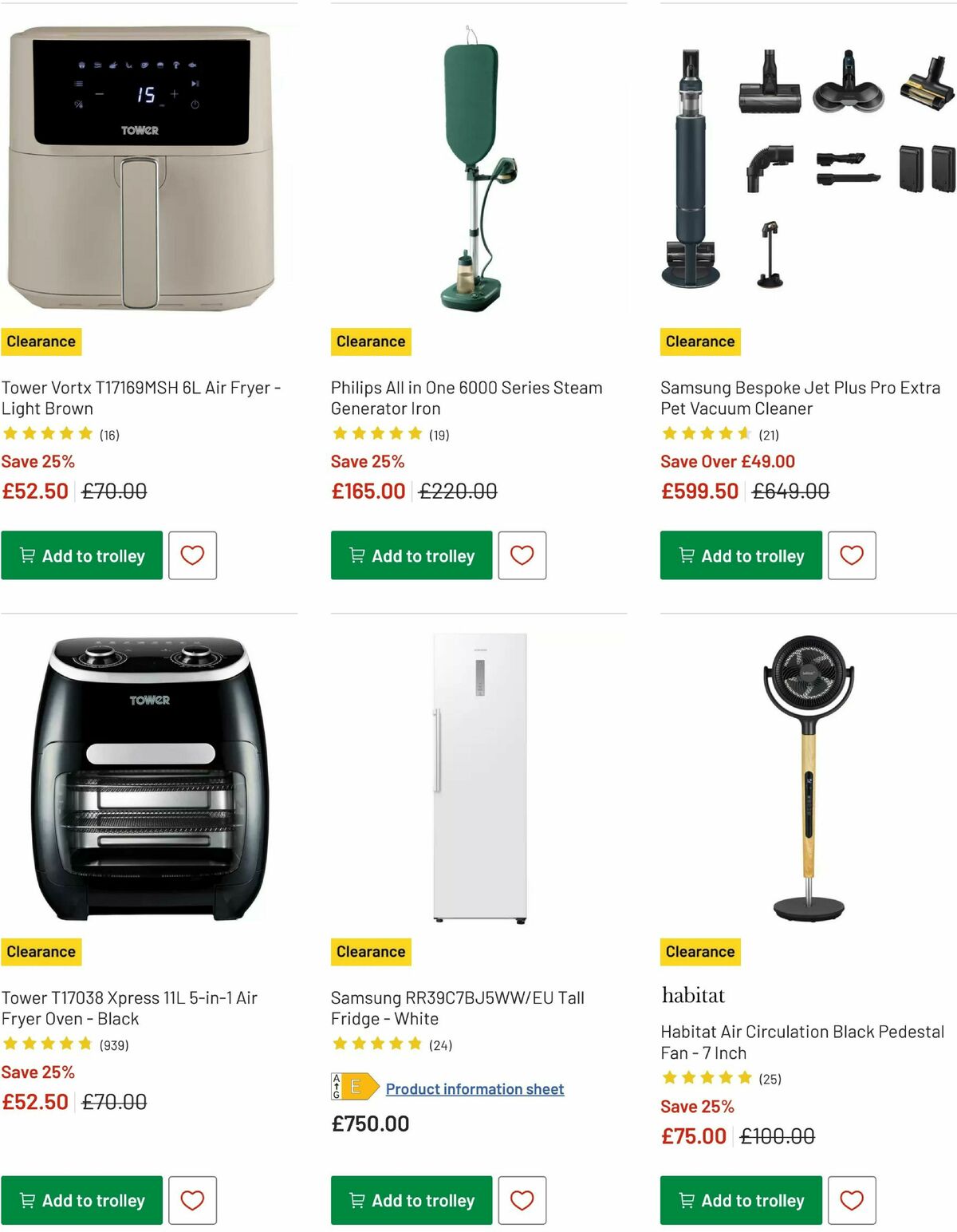 Argos Offers from 16 January
