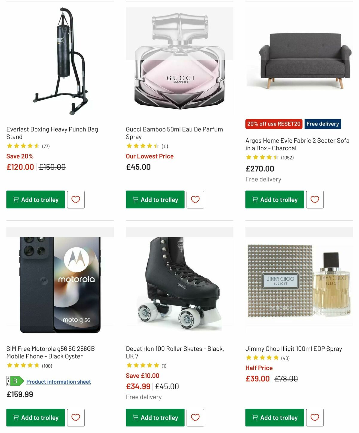 Argos Offers from 27 January