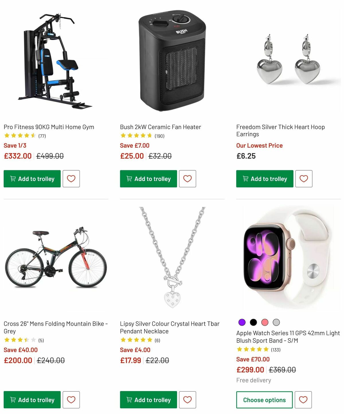 Argos Offers from 27 January