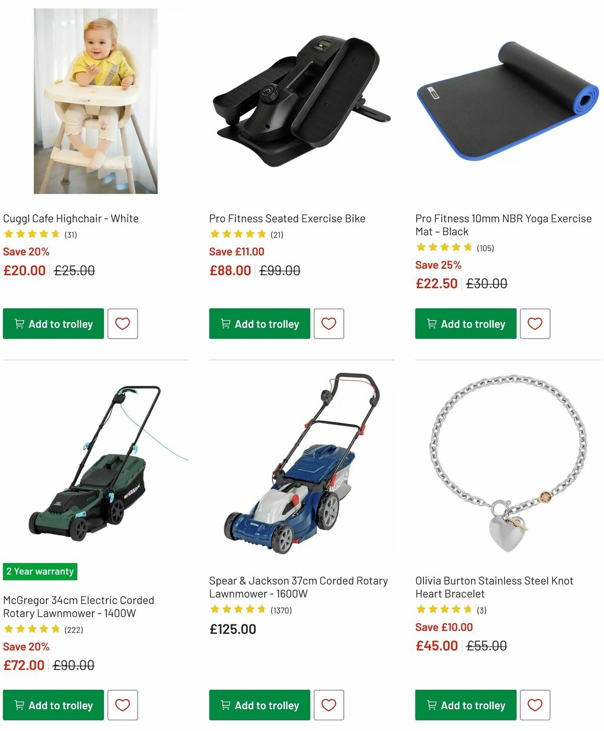 Argos Offers from 27 January
