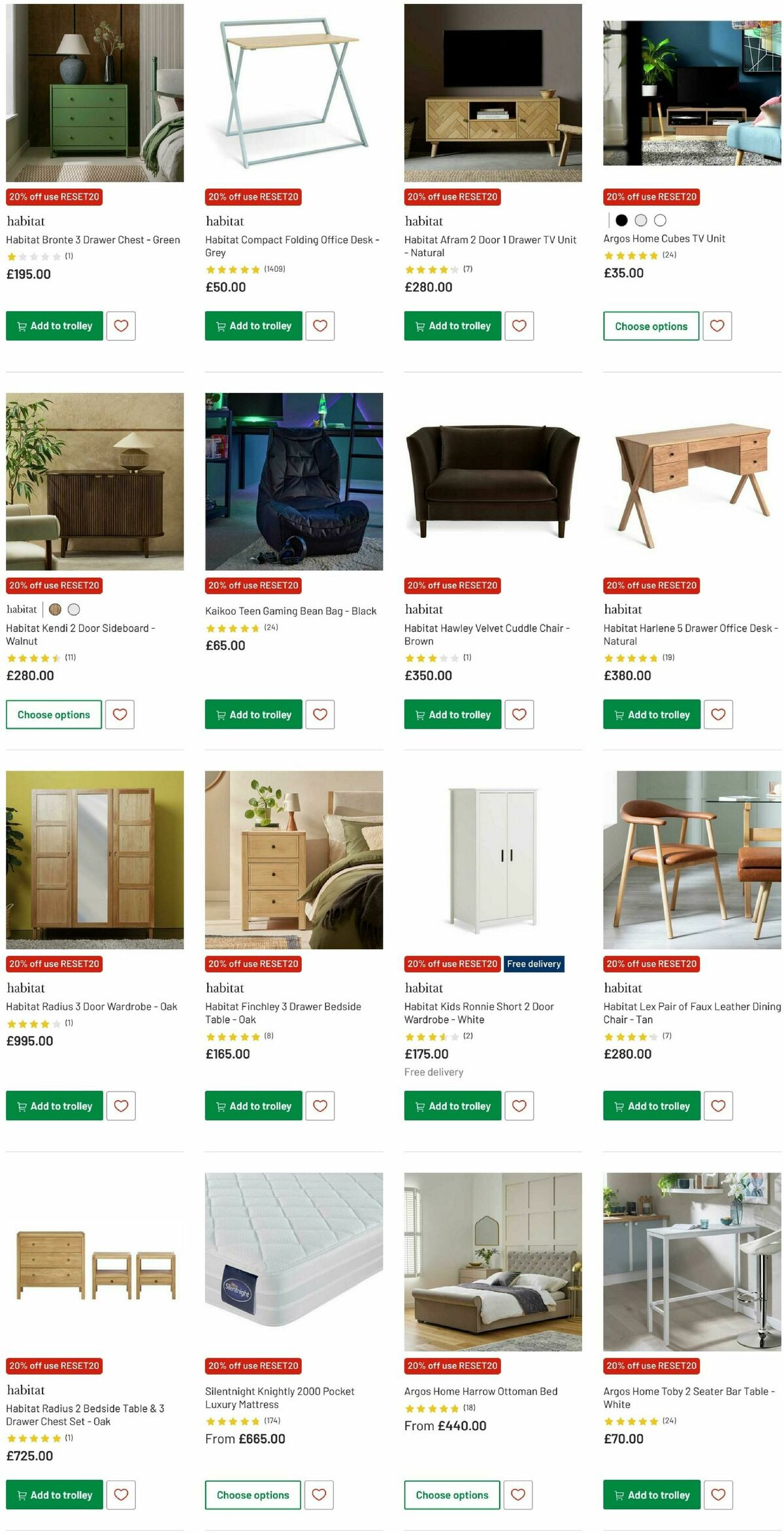 Argos Offers from 10 February