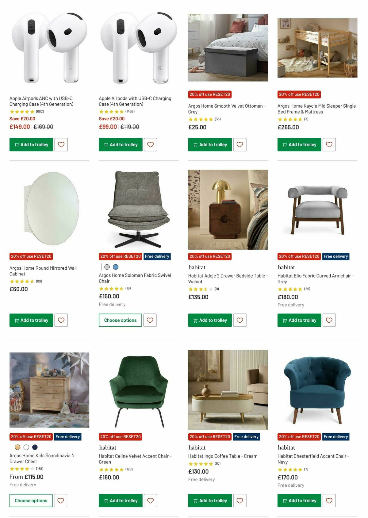 Argos Offers from 10 February