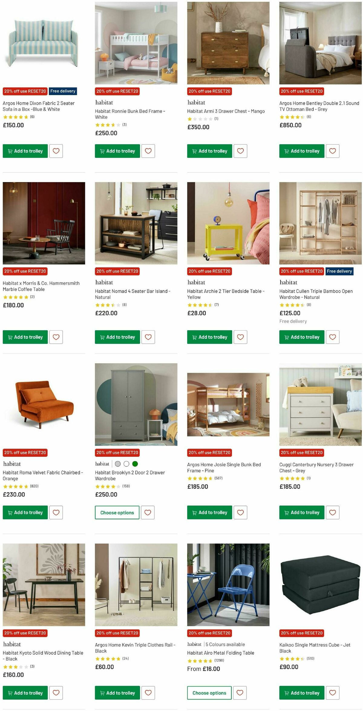 Argos Offers from 10 February