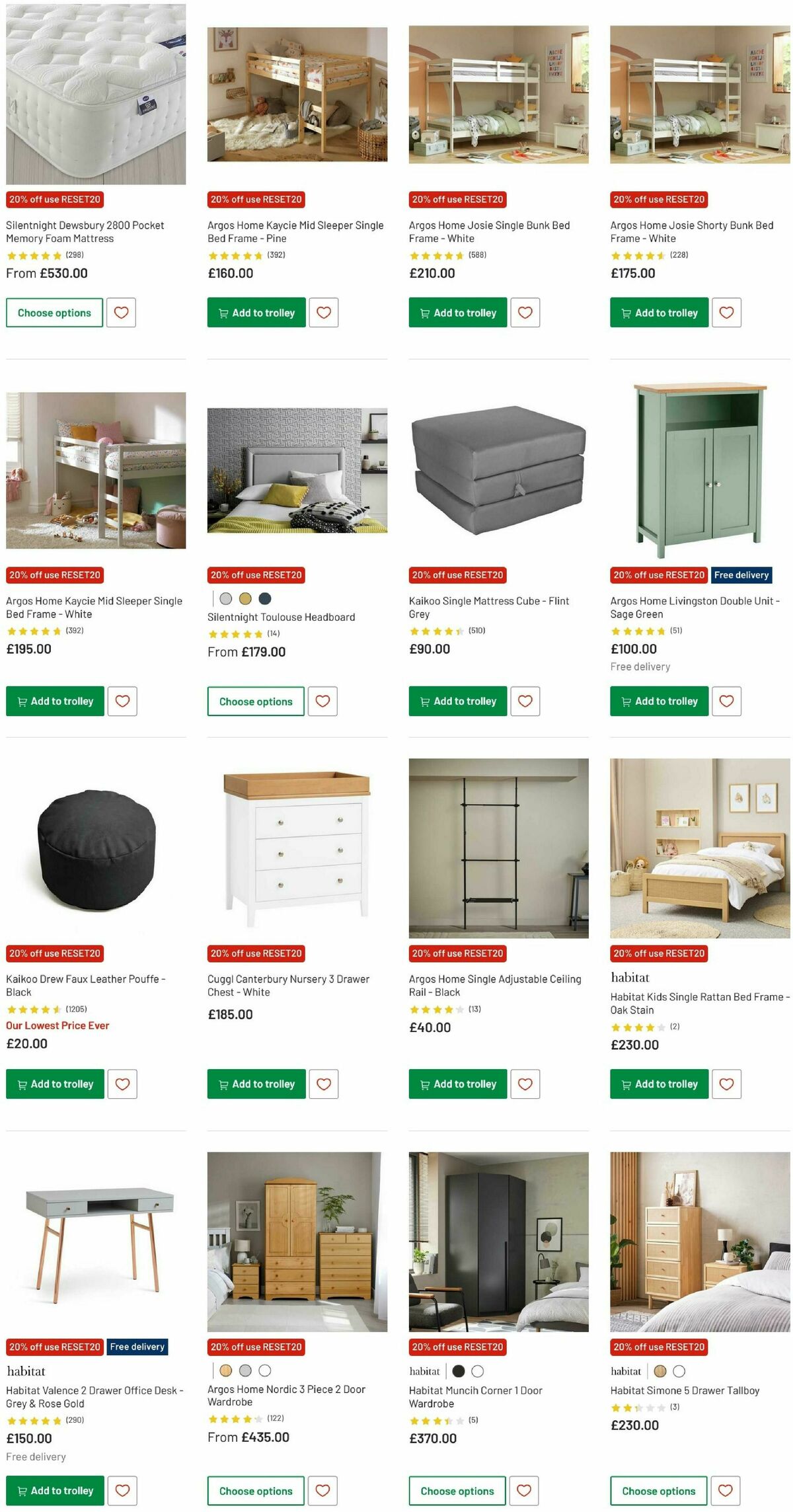 Argos Offers from 10 February