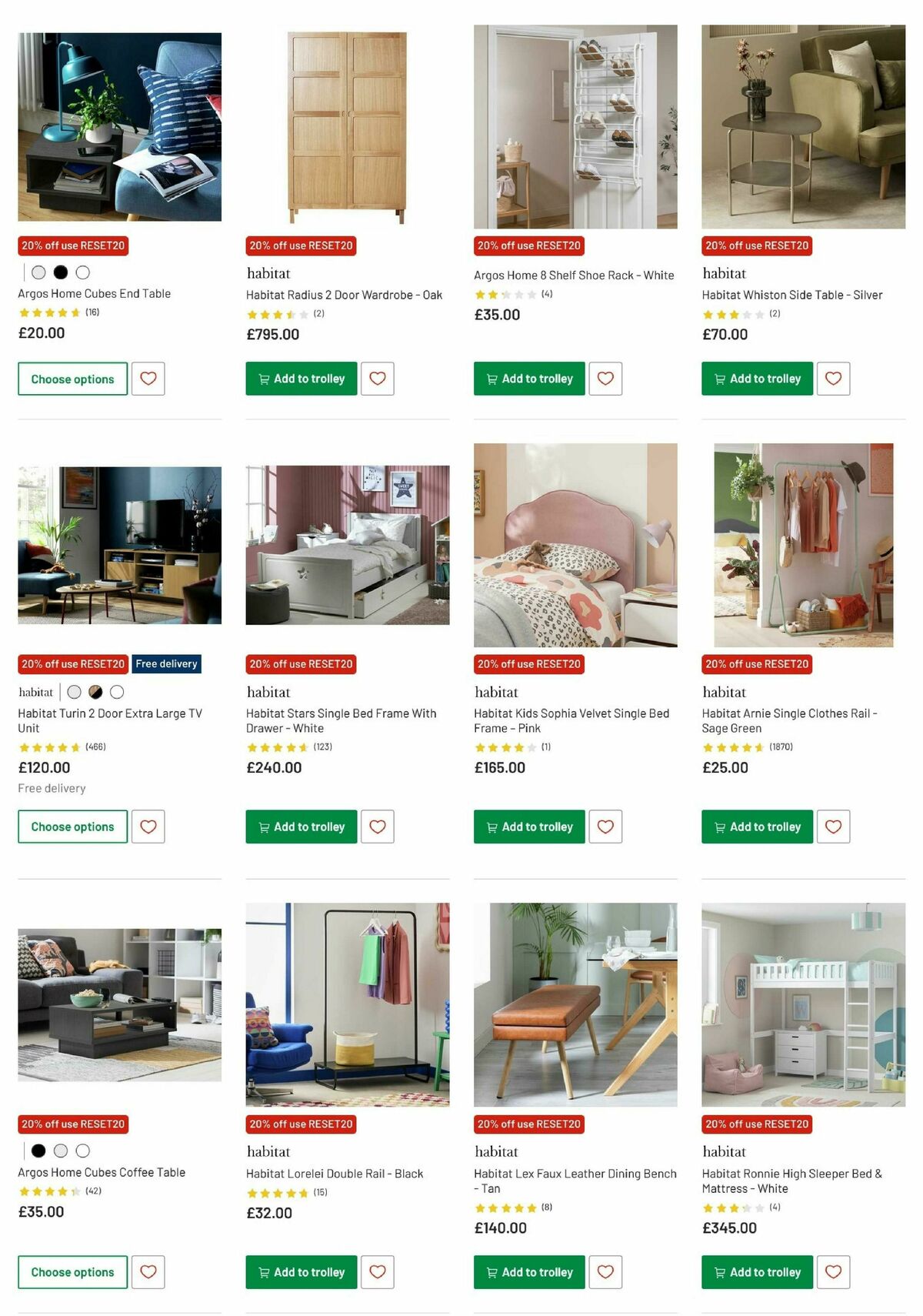 Argos Offers from 10 February