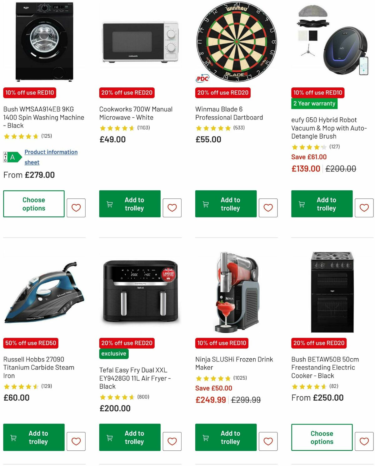Argos Offers from 13 February