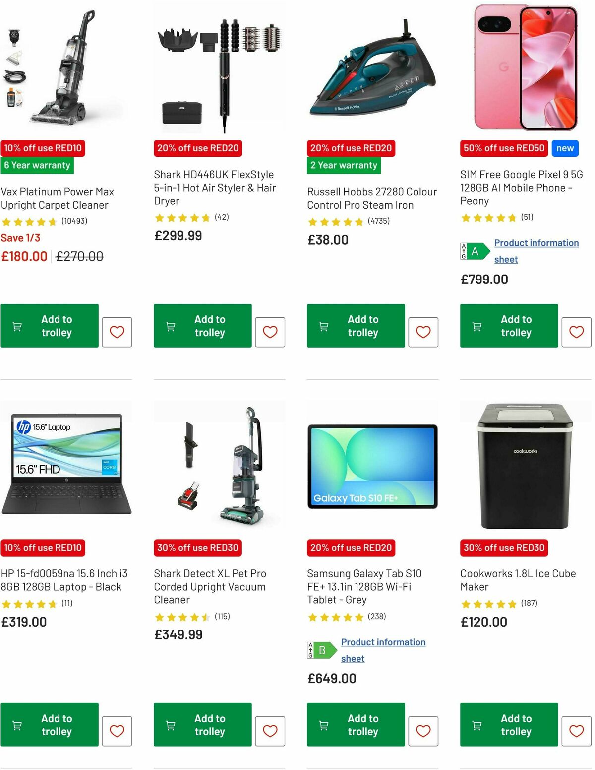Argos Offers from 13 February