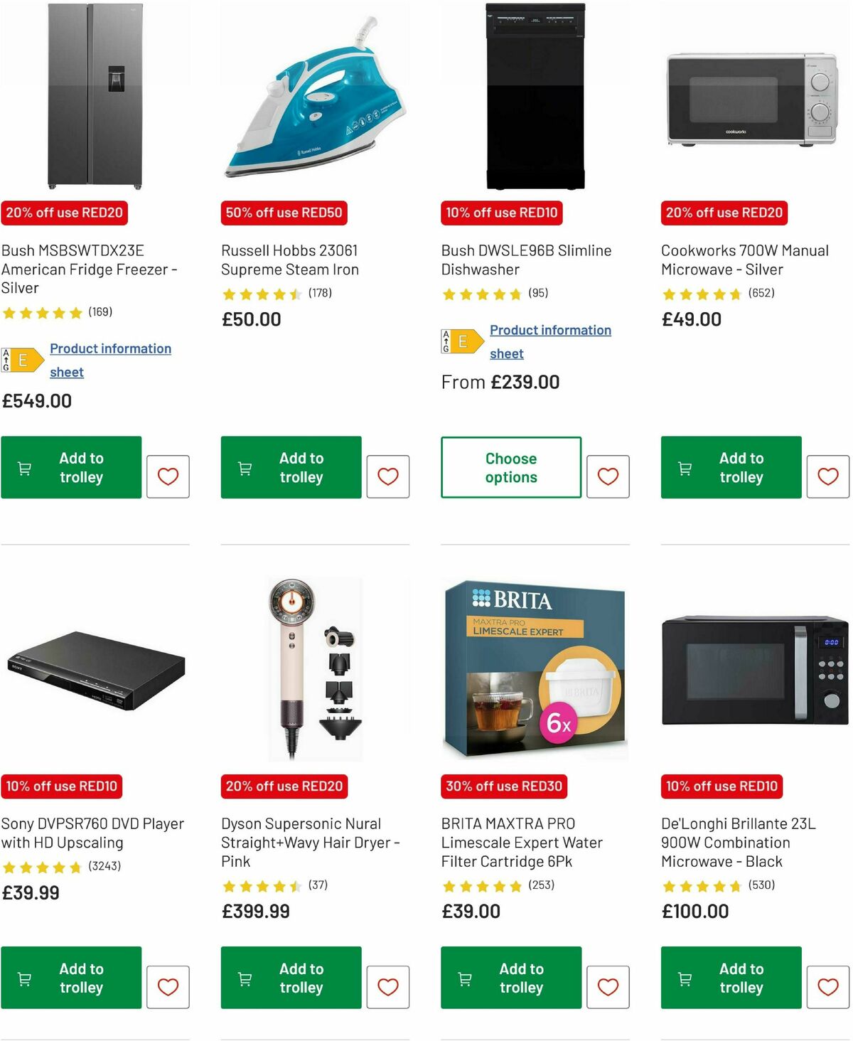 Argos Offers from 13 February