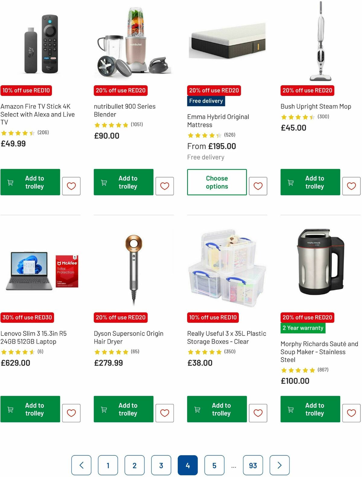 Argos Offers from 13 February