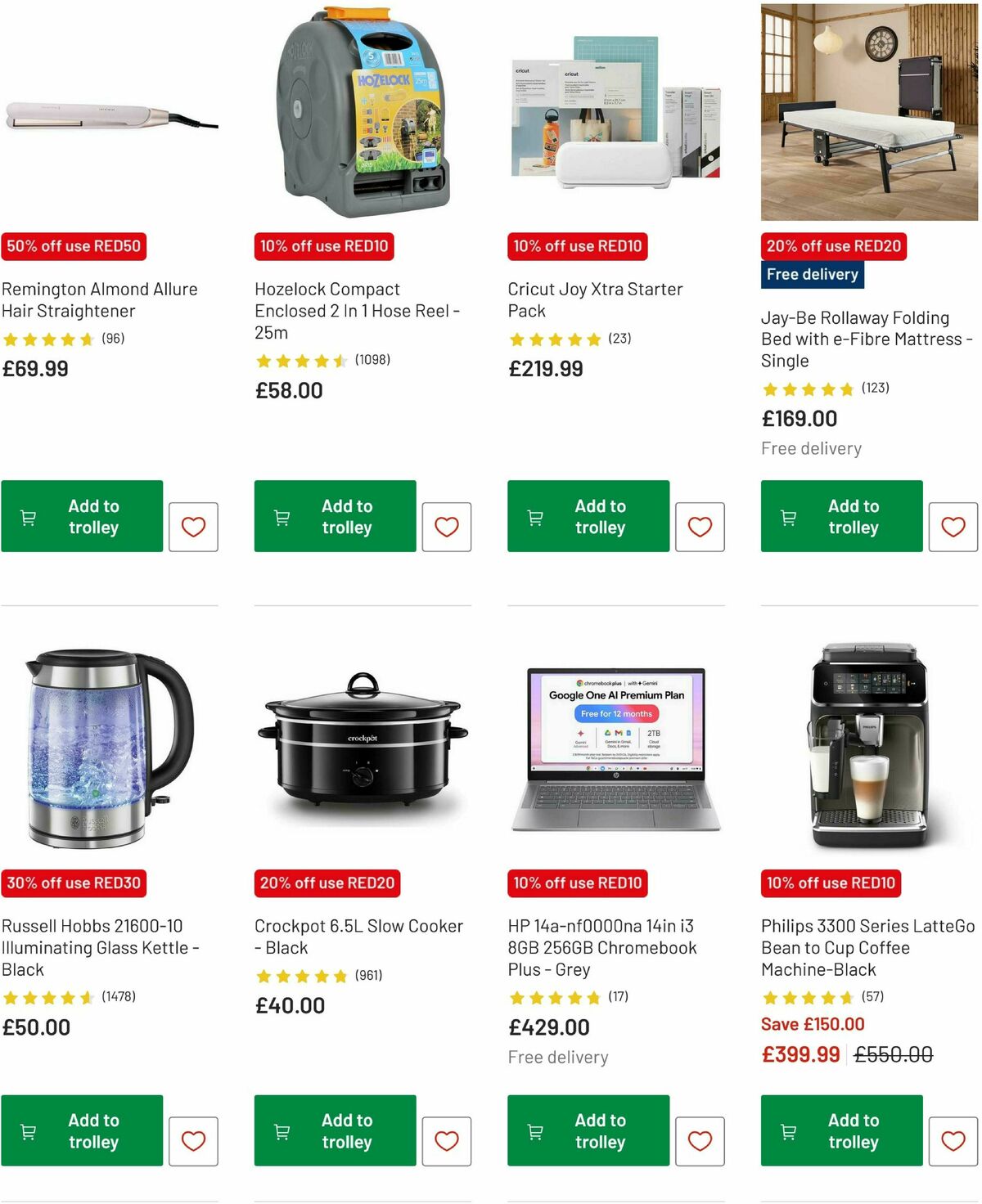 Argos Offers from 13 February