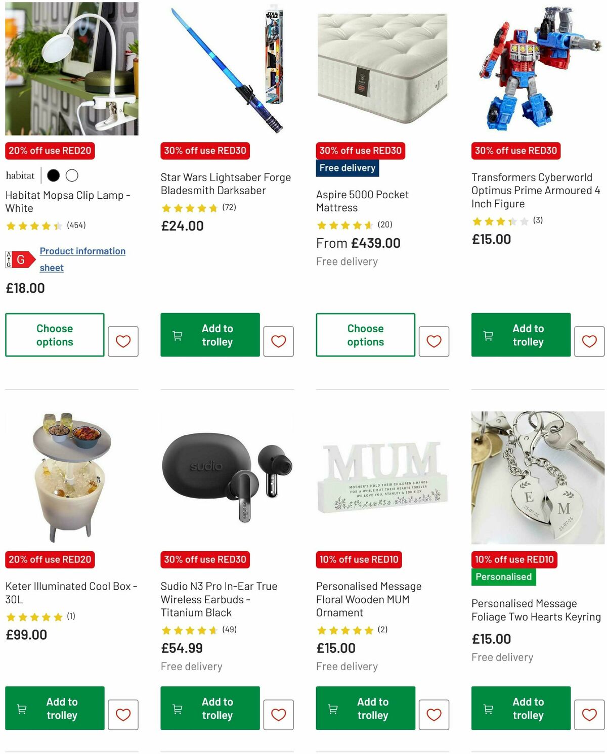 Argos Offers from 13 February