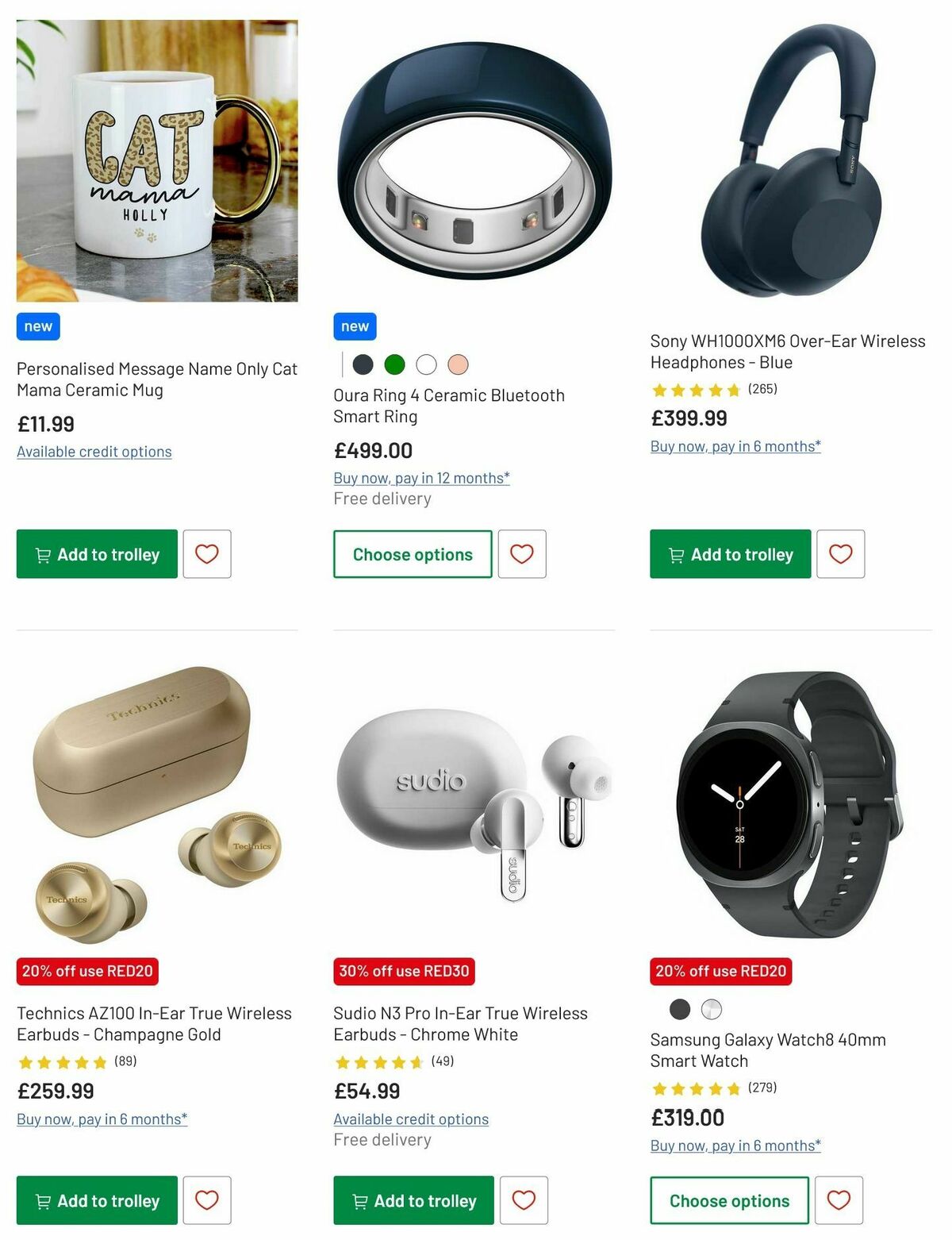 Argos Mother's Day Offers from 24 February