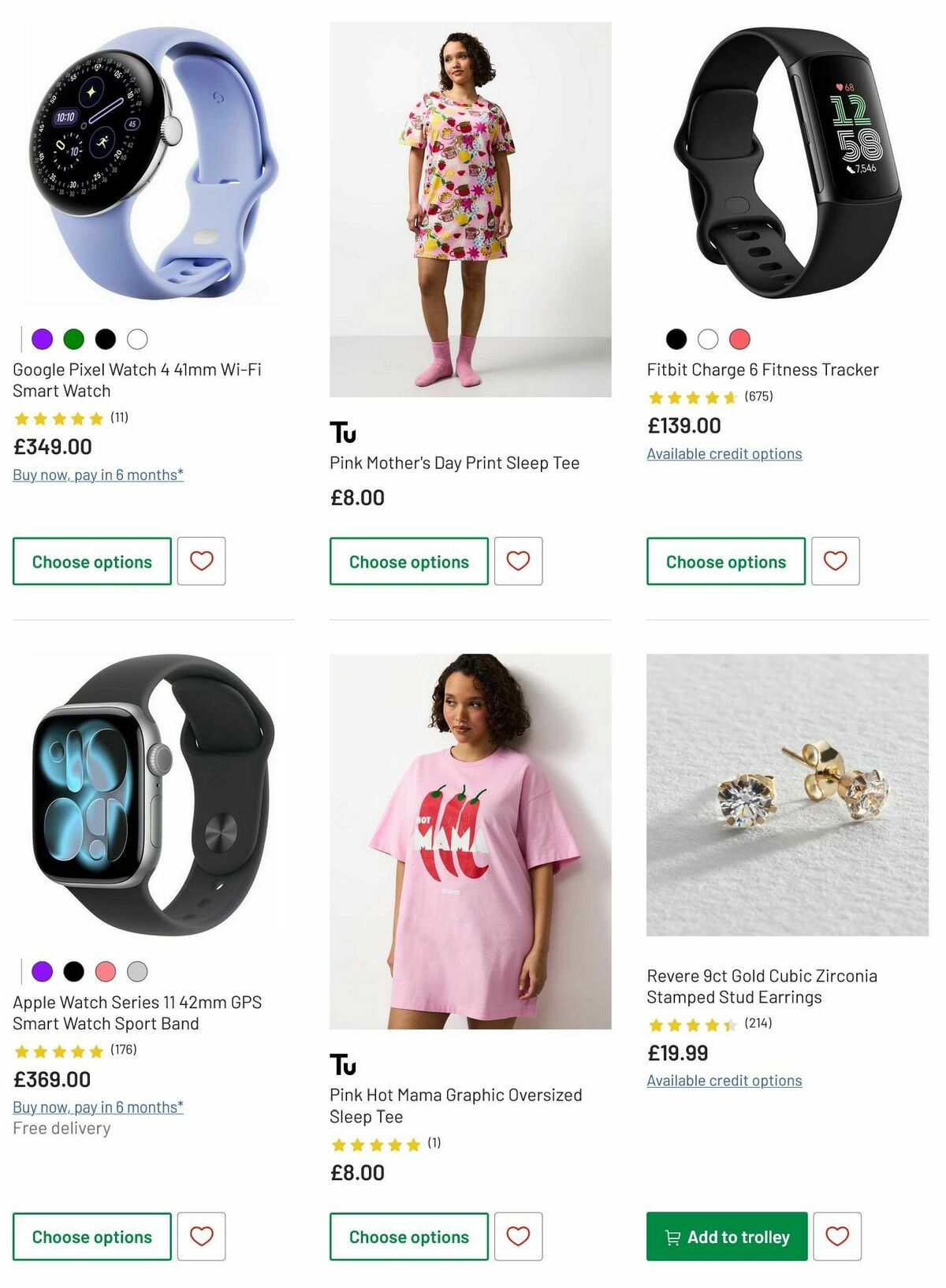 Argos Mother's Day Offers from 24 February